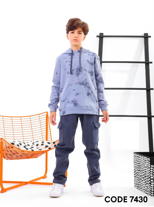 طقم out fit شتوي2 قطعة اطفالي