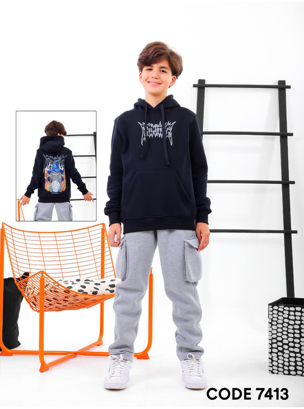 طقم out fit شتوي2 قطعة اطفالي