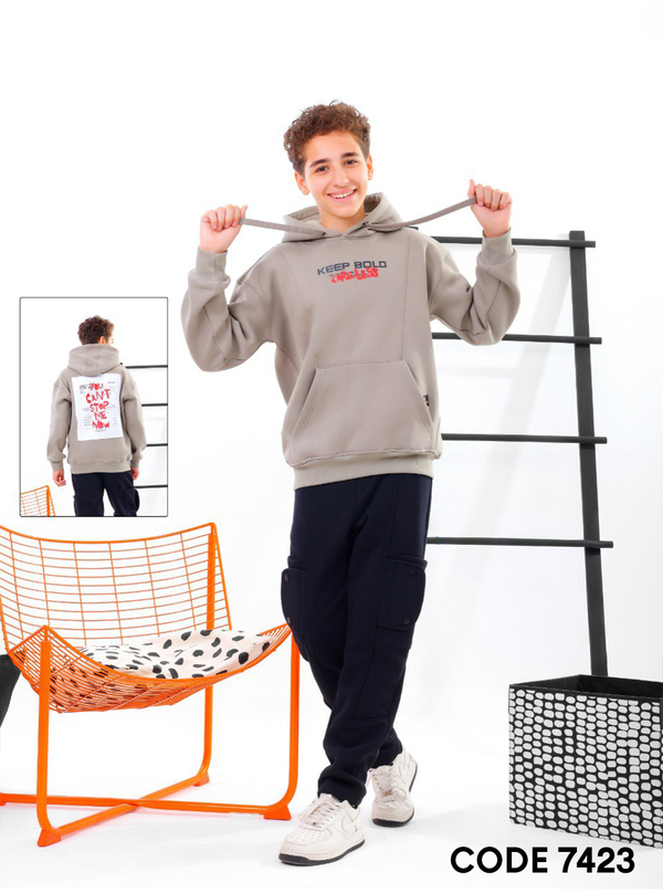 طقم out fit شتوي2 قطعة اطفالي