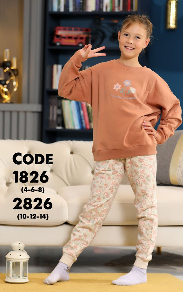 بيجامه بناتي شتوي