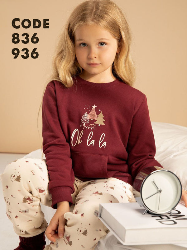 بيجامه بناتي شتوي