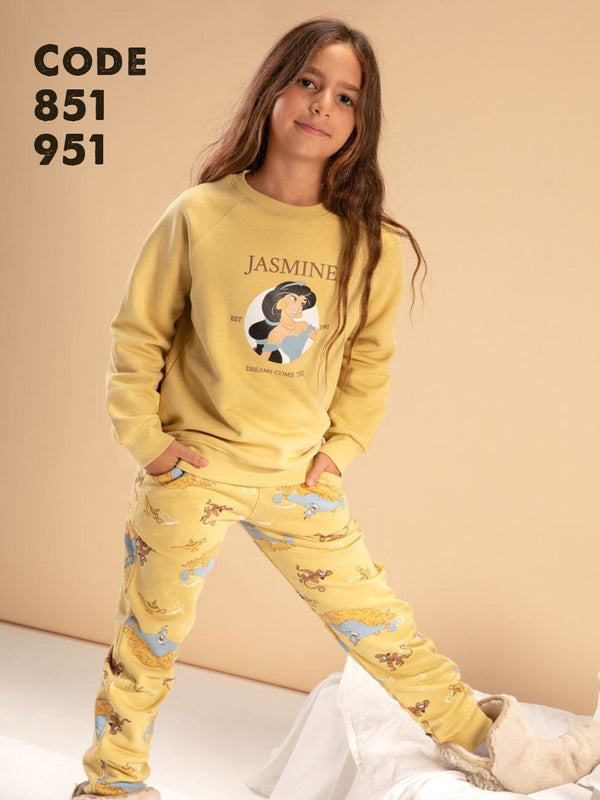 بيجامه بناتي شتوي