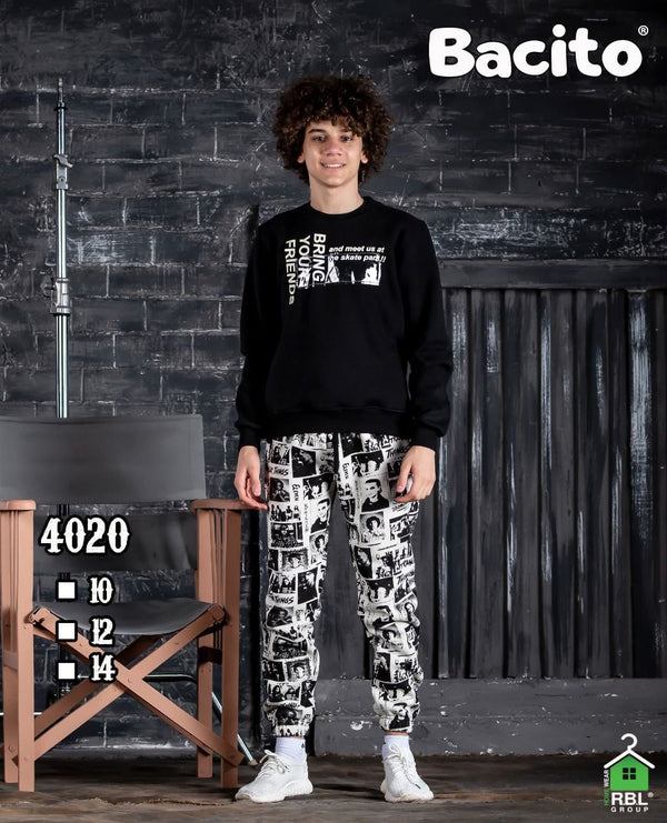 طقم out fit شتوي2 قطعة