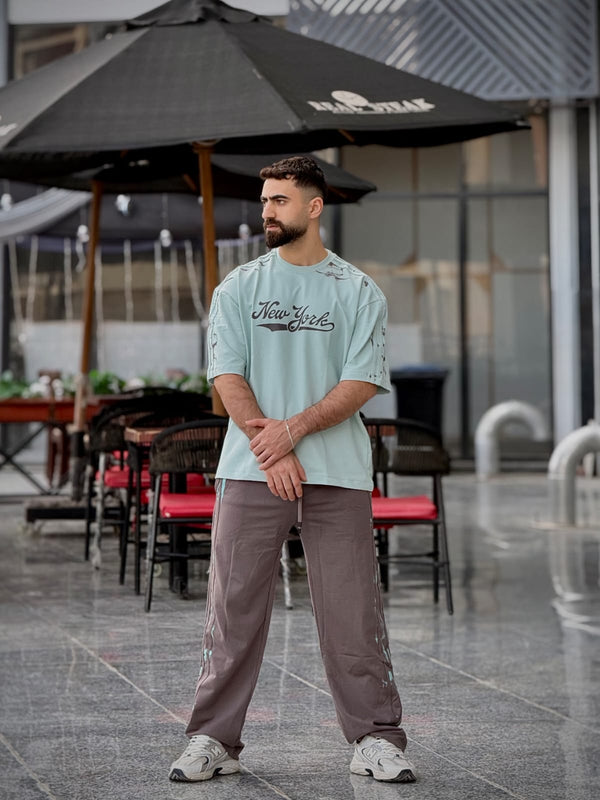 طقم هايبرد رجالي - hybrid Loungewear - ترنج رجالي صيفي — صورة 1