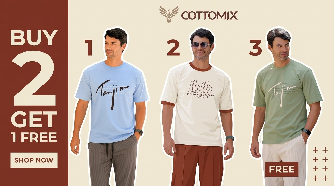 اشتري قطعتين والتالتة ببلاش — Cottomix